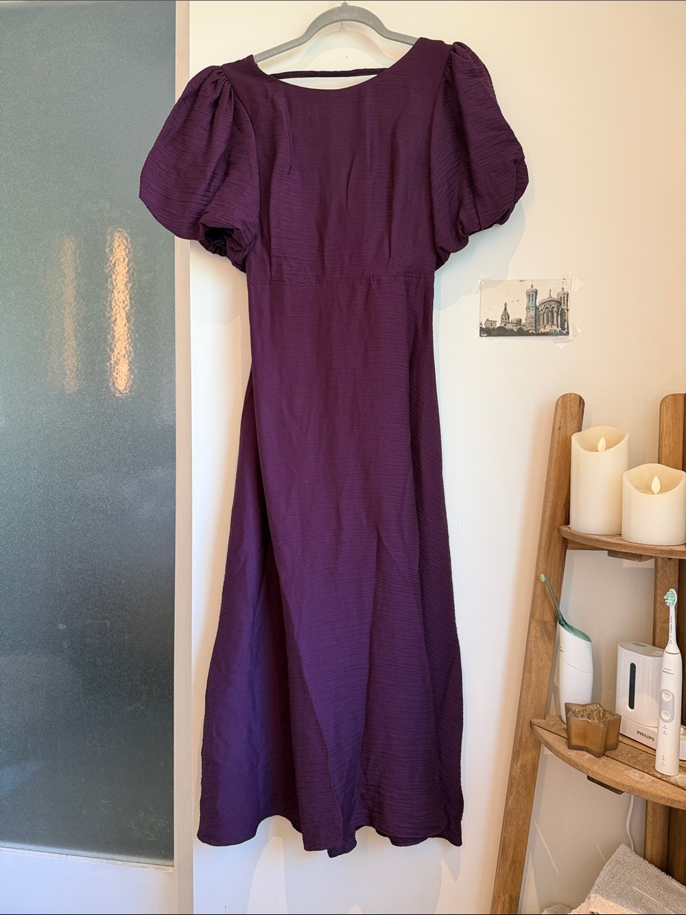 Nobody’s Child Zola Midi (plum) US 6/EU 38/UK 10